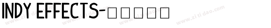 Indy Effects字体转换